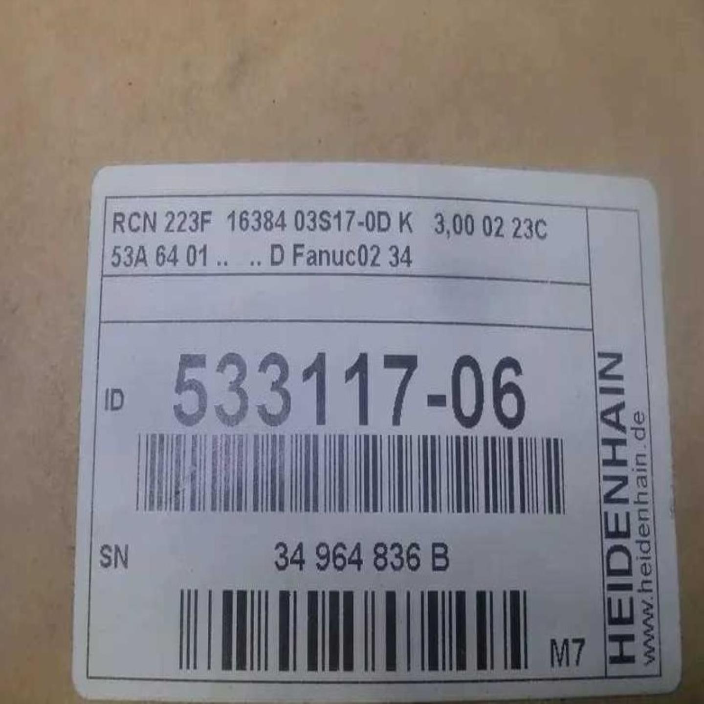 配件533117-06 Heidenhain 海德汉RCN 223F 16384 03S17-0D K议价