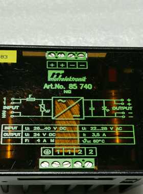 （议价）德国穆尔电源85740。实图