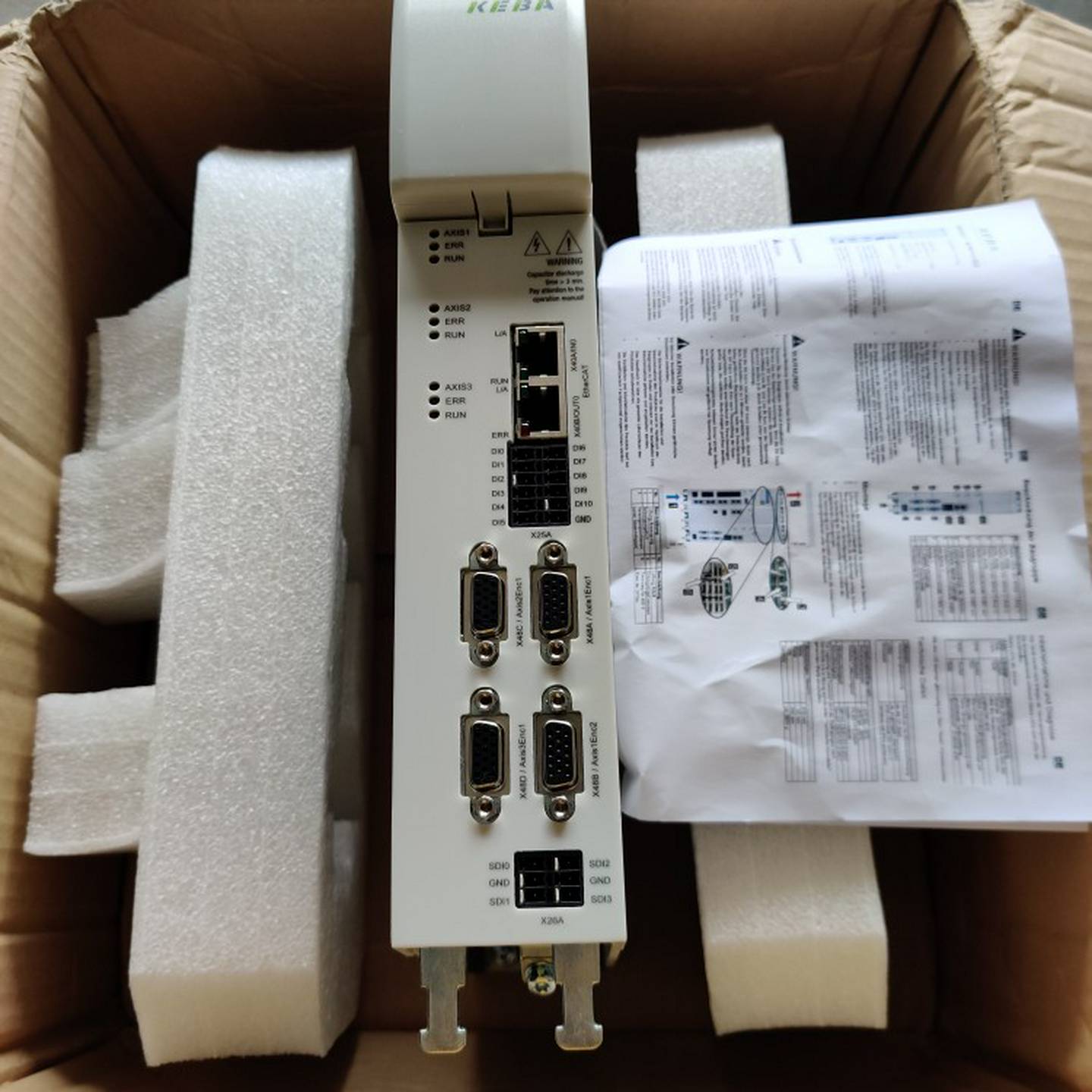 配件询价全新现货KEBA科霸驱动器 KeDrive D3 D3-DA 330A议价