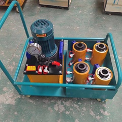 一拖四板换夹紧器换热器专用拆装板式换热器双作用式液压扳手