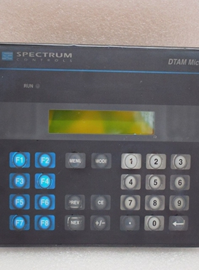 SPECTRUMCONTROLS2707-M232P3SC20Character操作界面763020