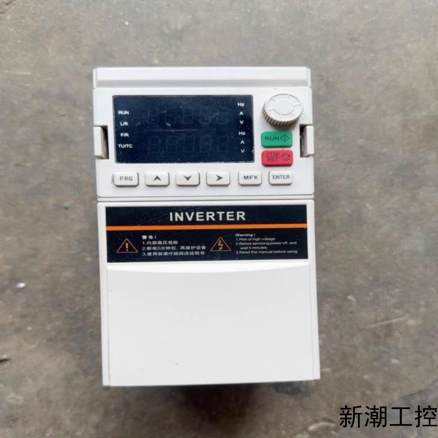 简单通用型变频器YD500-2R2G-4T拆机实物图功能包议价商品