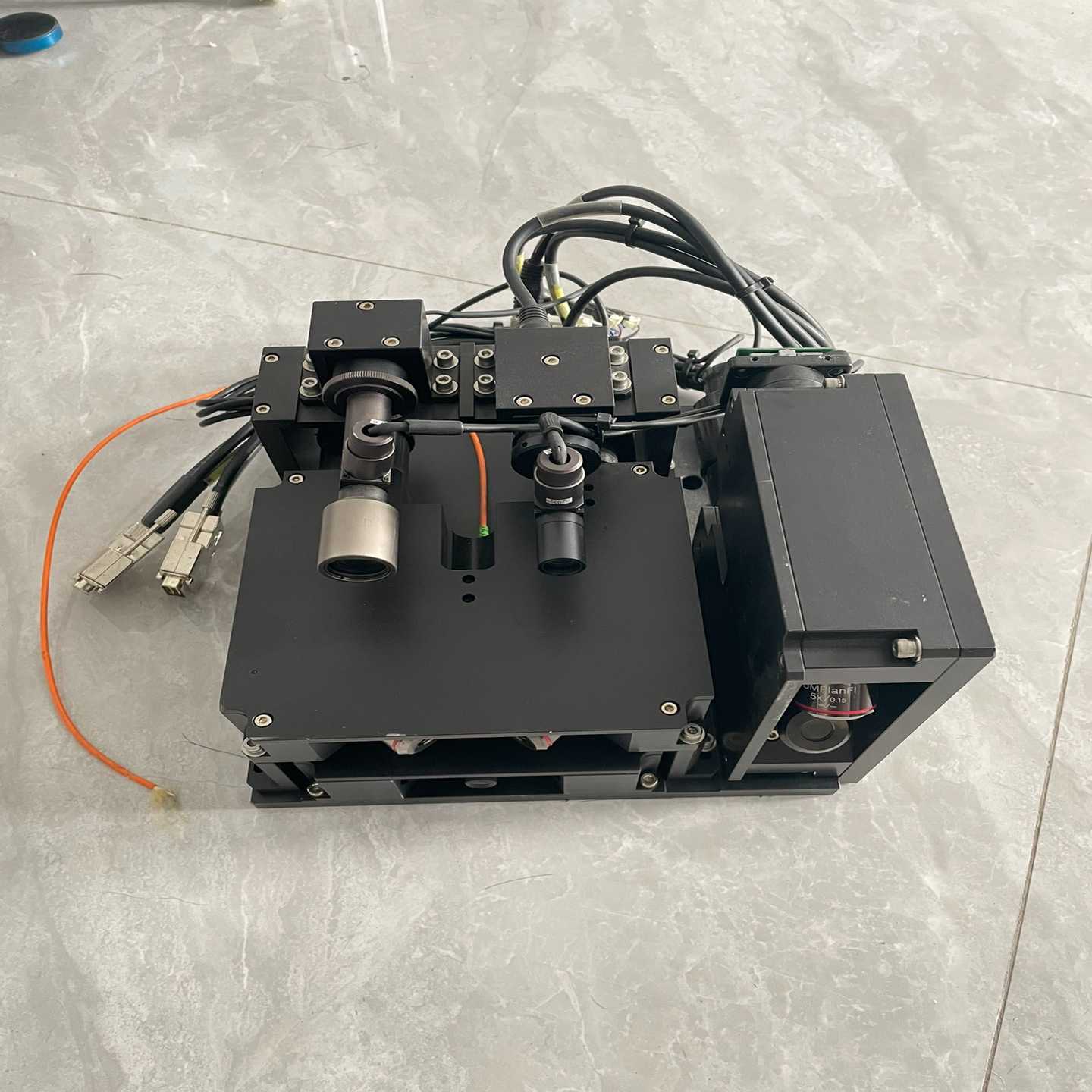 半导体设备同轴光镜控带4个奥林巴斯物镜UMPlanFl5X--议价商品