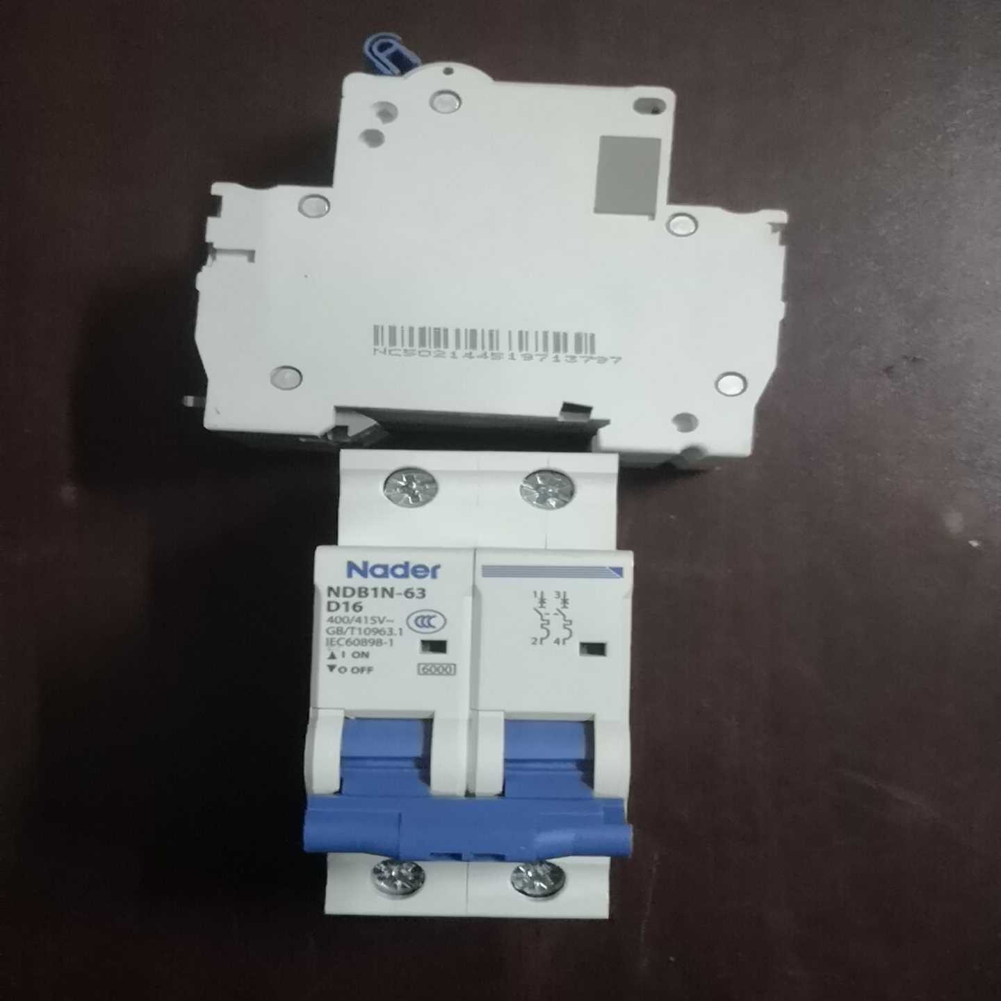 议价正品Nader上海良信电器断路器空气开关NDB1Nz-63现货/维修