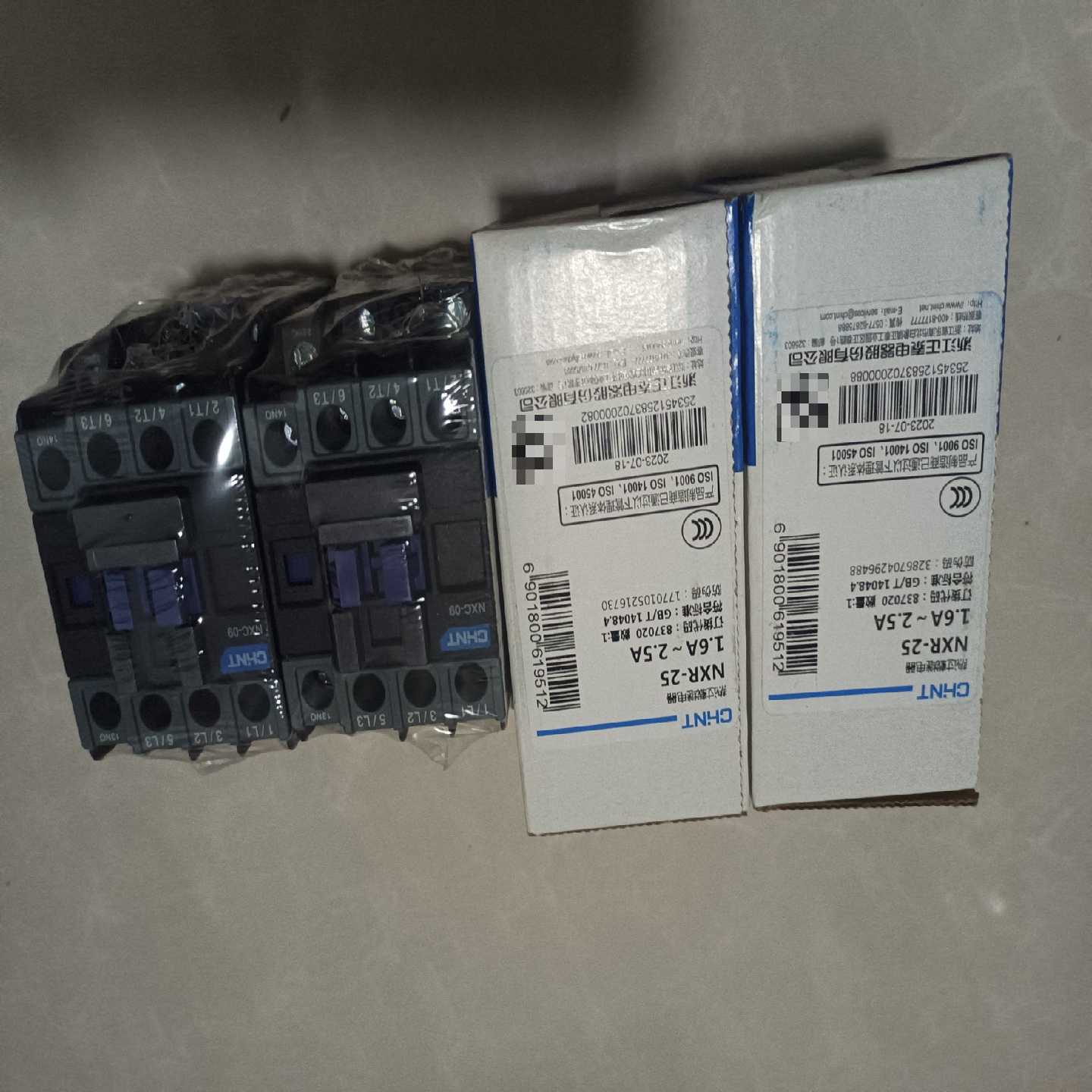 议价正泰交流接触器NXC09q热继电器NXR-251.6-2.维修/现货