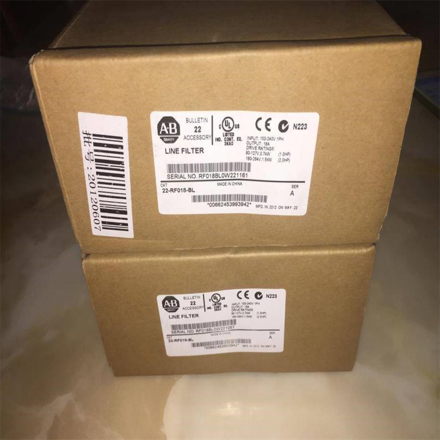 配件AB线路滤波器LINE FILTER 22-RF018-BL 现货实物议价议价