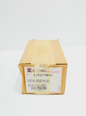 CutlerHammer30-SPL601226C94G04Visiflex开关保险丝套件