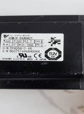 安川电机SGMJV-04ADA21，400W询价