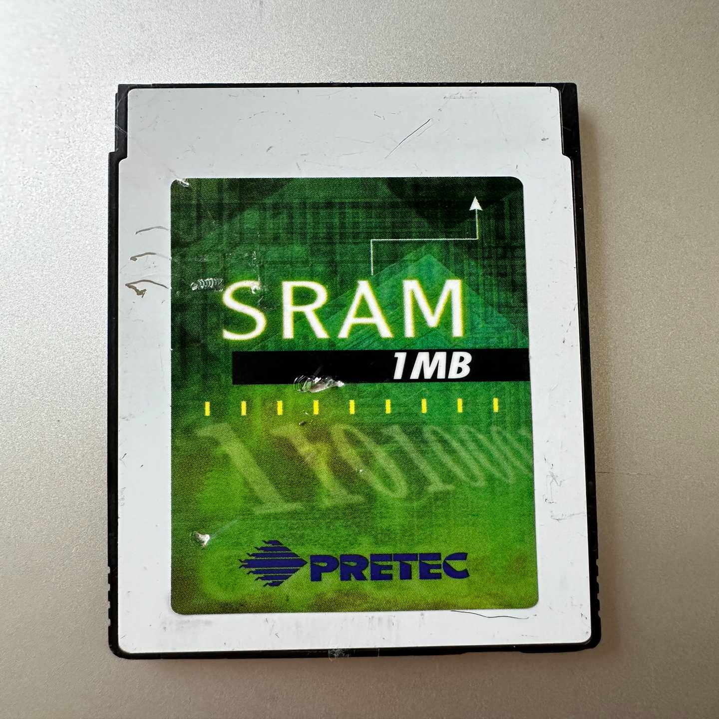PRETEC希旺 SRAM 卡1MB PCMCIA Card