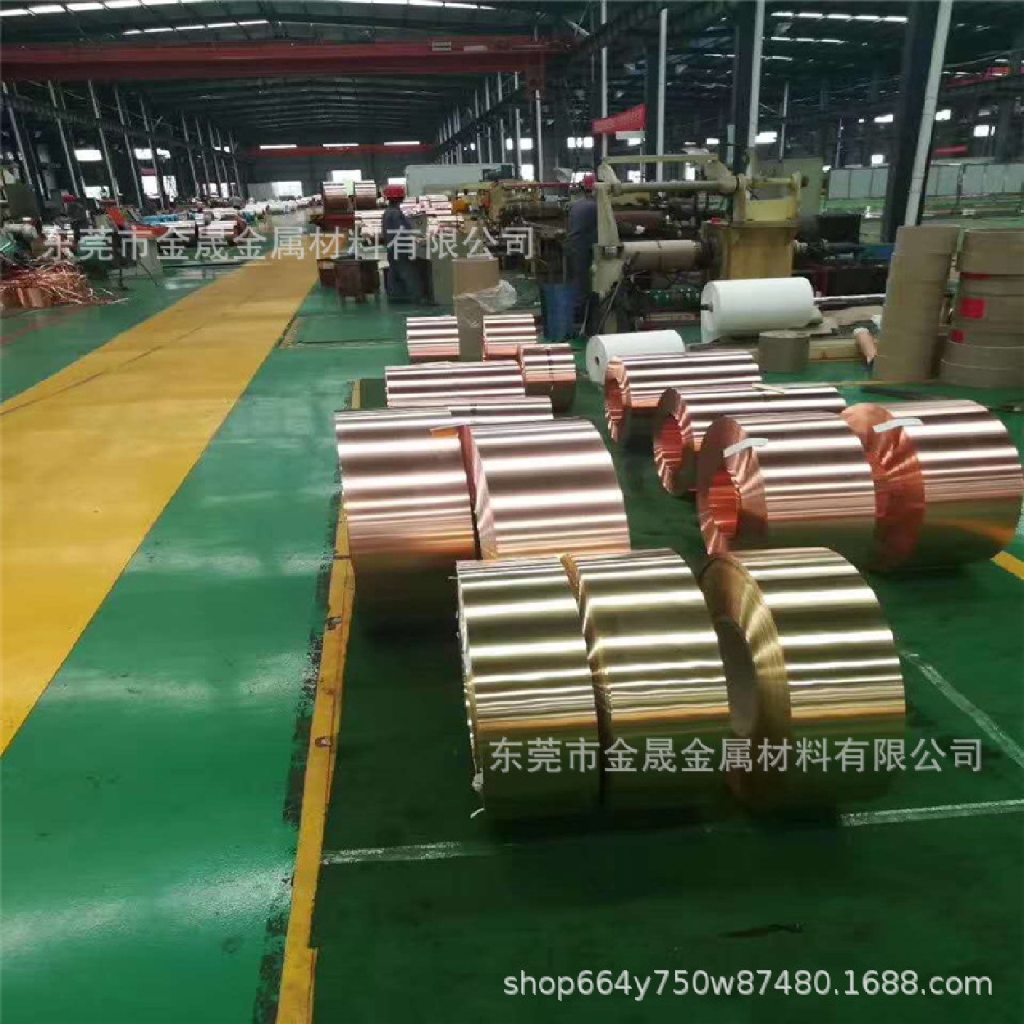 黄铜带H62黄铜箔0.03-150mmH65黄铜皮装饰铜带做抗氧化处理加工