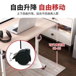 简易笔记本电脑桌懒人床上书桌家用简约写字折叠桌可移动床边桌