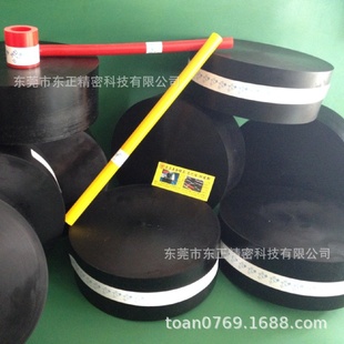 黑色聚氨酯标准重载荷优力胶PU棒各种机械设备缓冲减震500mm实心