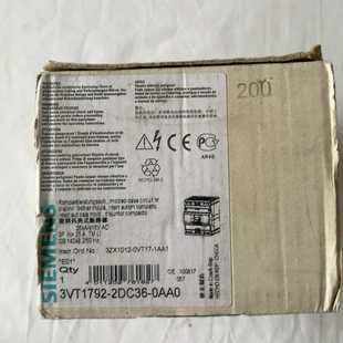 0AA0 2DC36 询价 塑壳断路器3VT1792