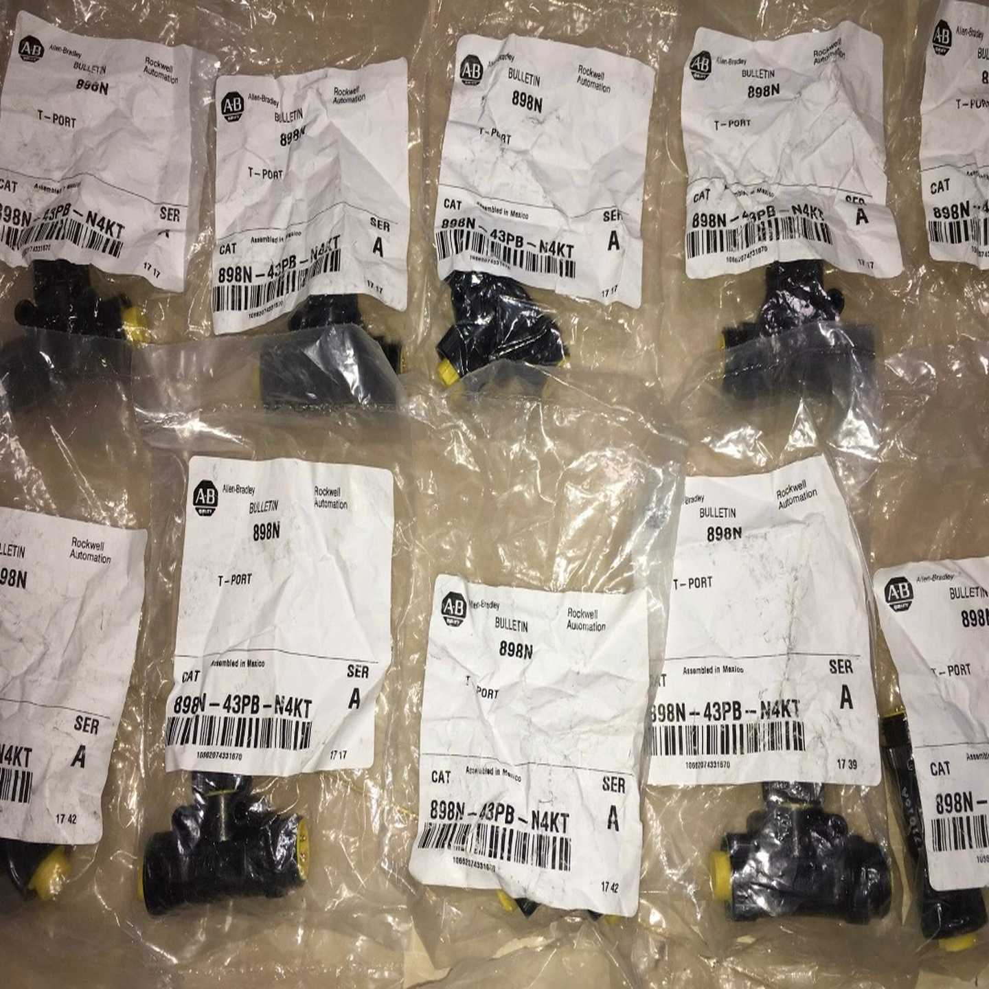 AB接头898N-43PB-N4KT用剩下的多个。询价