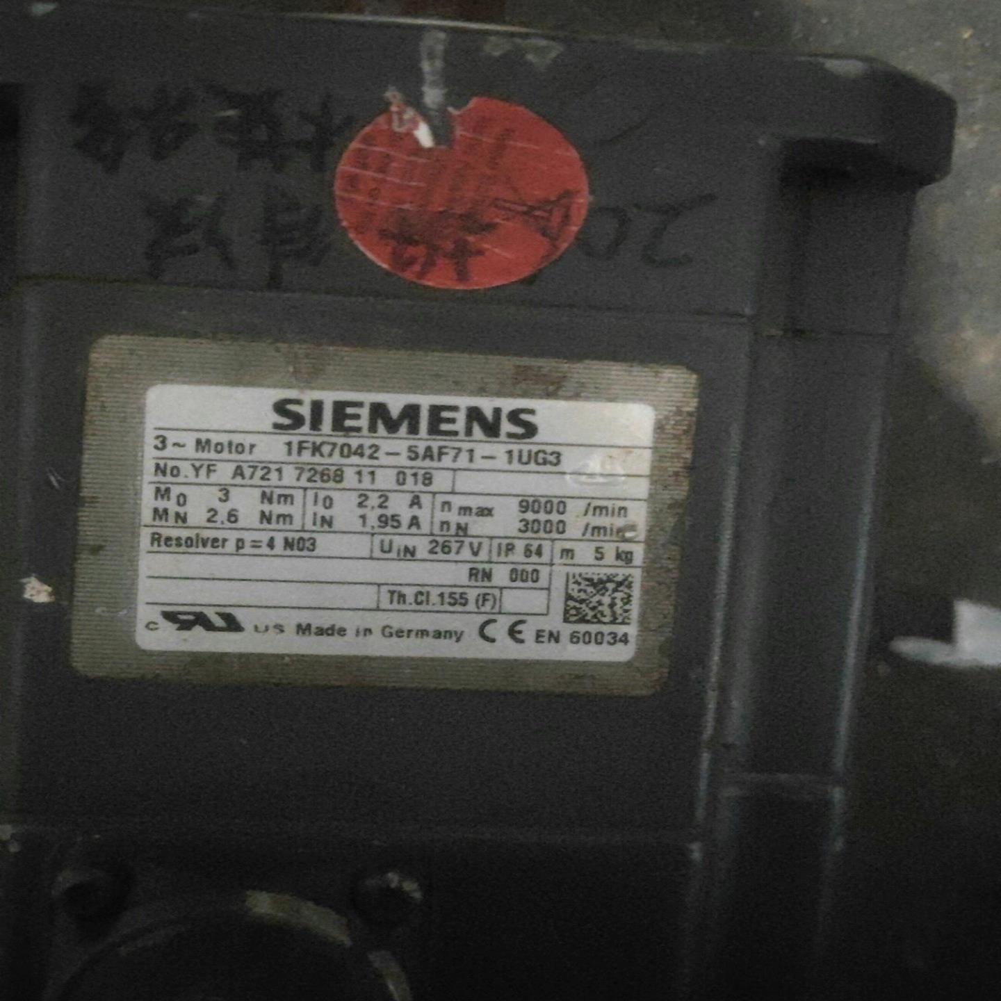 SIEMENS西门子1FK7042-5AF71-1UG3伺服--议价商品