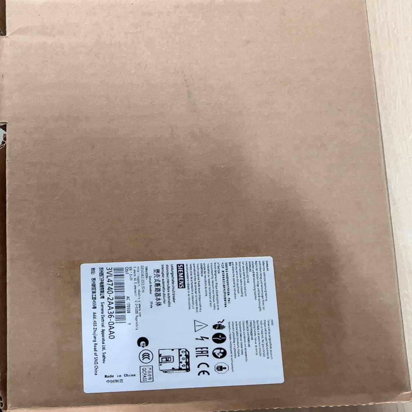 塑壳断路器3VL4740-2AA36-0AA0询价