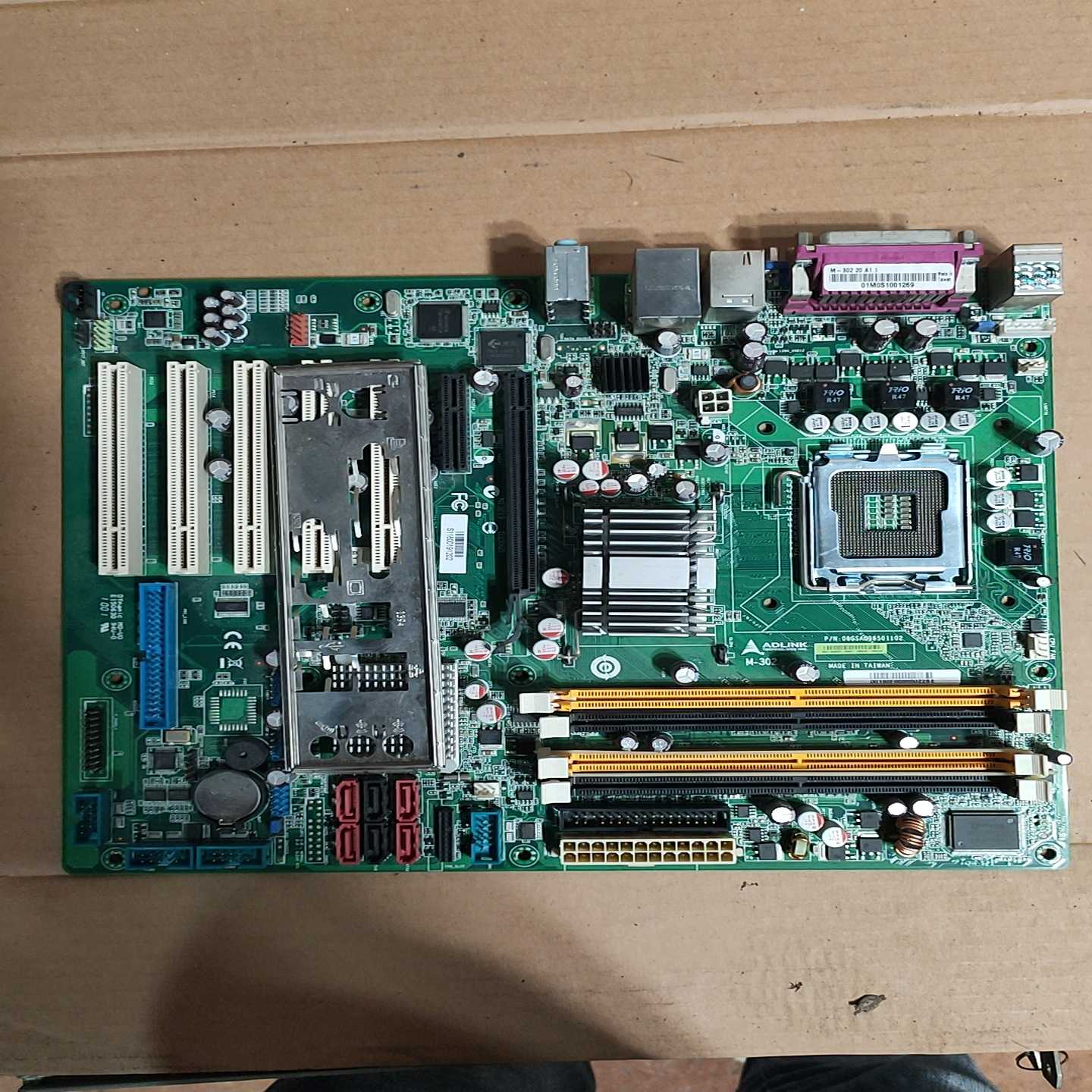 凌华ADLINK M-302工控主板,四内存通道,带6个PC【博航商行】
