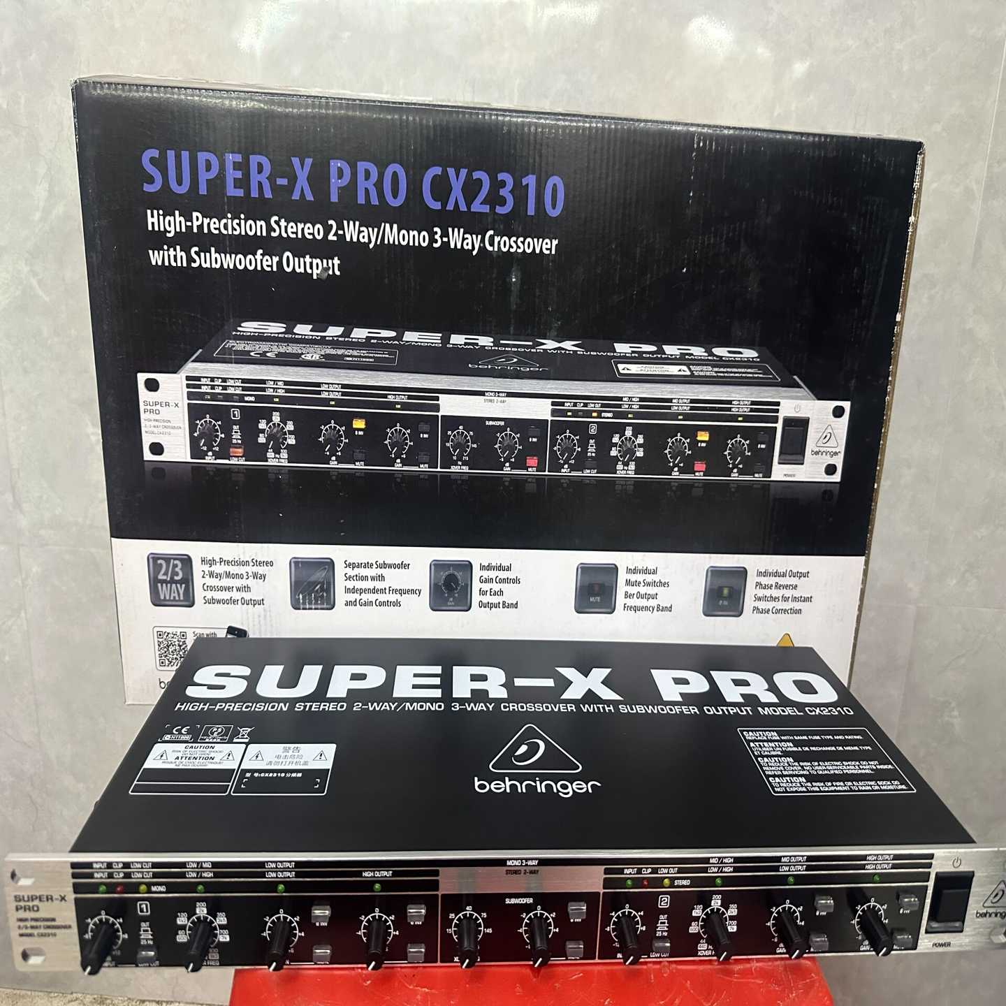 Behringer百灵达CX2310V224DB倍频程(亚飞商行）