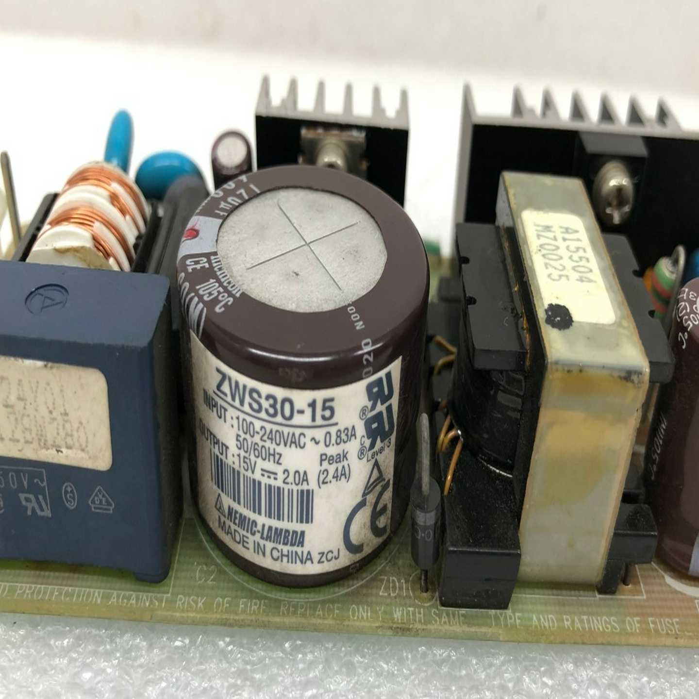 议价ZWS30-15NEMIC工业设备电源15V2.4A现货实