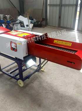 小型牧草铡切粉碎机养殖牛羊马青贮铡草切丝机高粱秸秆铡草机