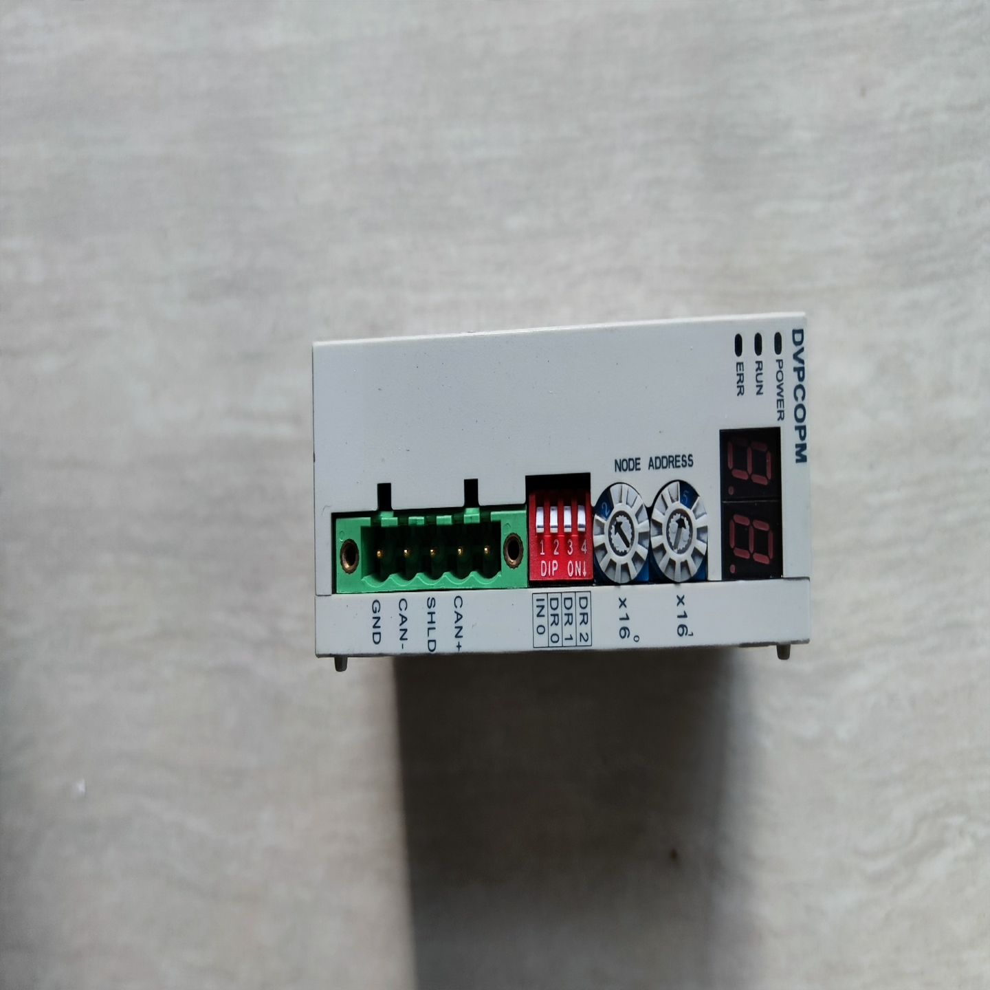 询价台达PLC左扩展模块DVPCOPM-SL成色实物图，功能正常