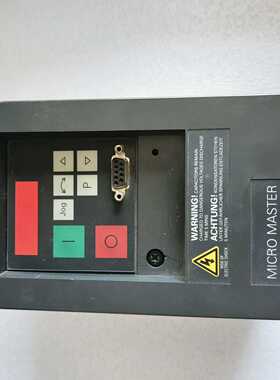 西门子变频器MM400系列6SE3112-8BA40，实物实--议价商品