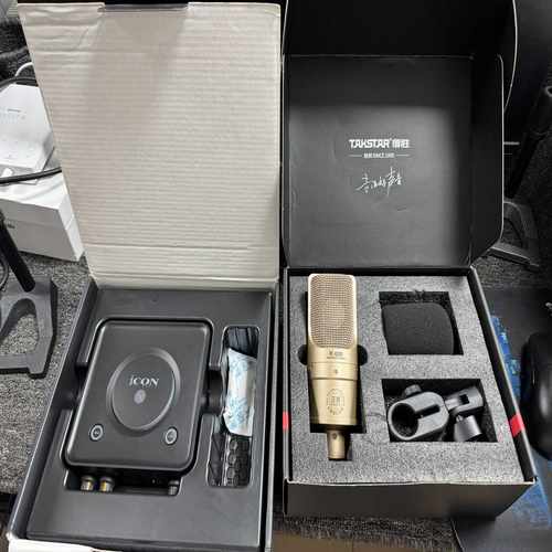 没时间播了，闲置出一套二手得声pck200艾肯usolo，--议价商品