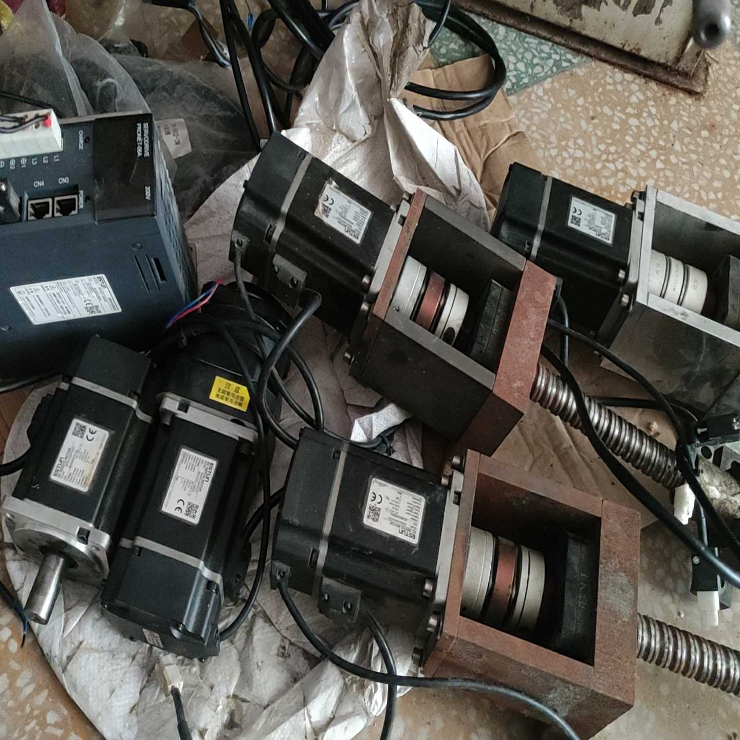 埃斯顿estun伺服，驱动器pronet-08amg，电机e--议价商品