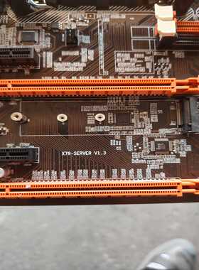 （议价）华南X79-ServerV1.3服务器主板，双路CPU插槽