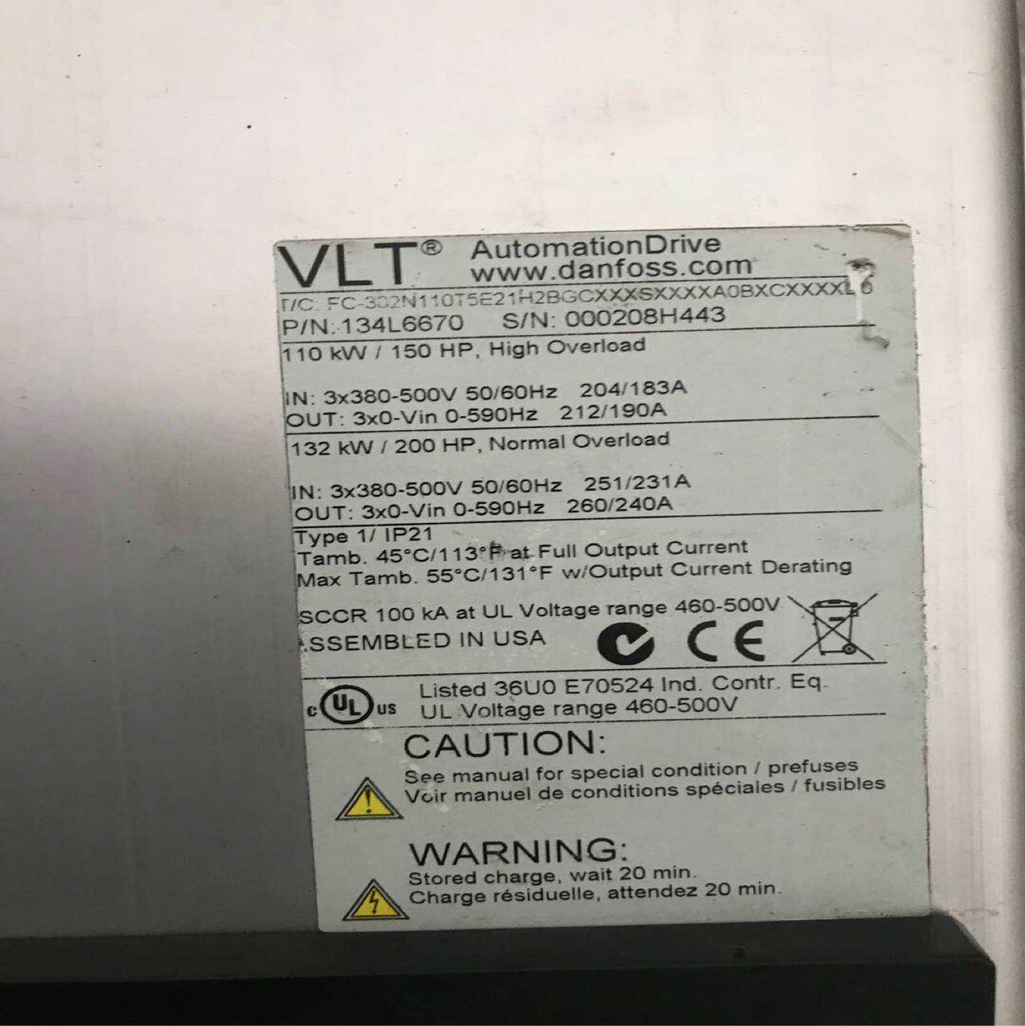 丹佛斯FC302N132KW（零零电子）