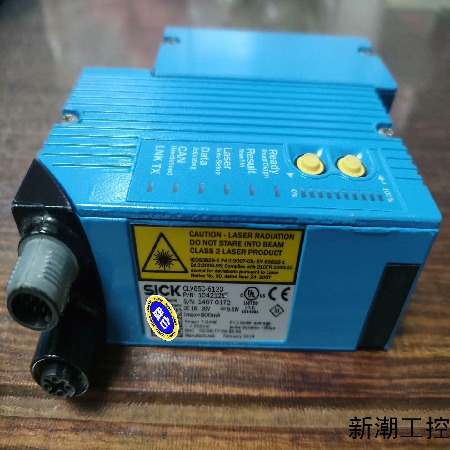 sick西克条码扫描器CLV650-6120仓存货九成新有议价商品