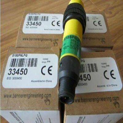 配件详询 S18SN6FF50Q BANNER邦纳光电传感器议价