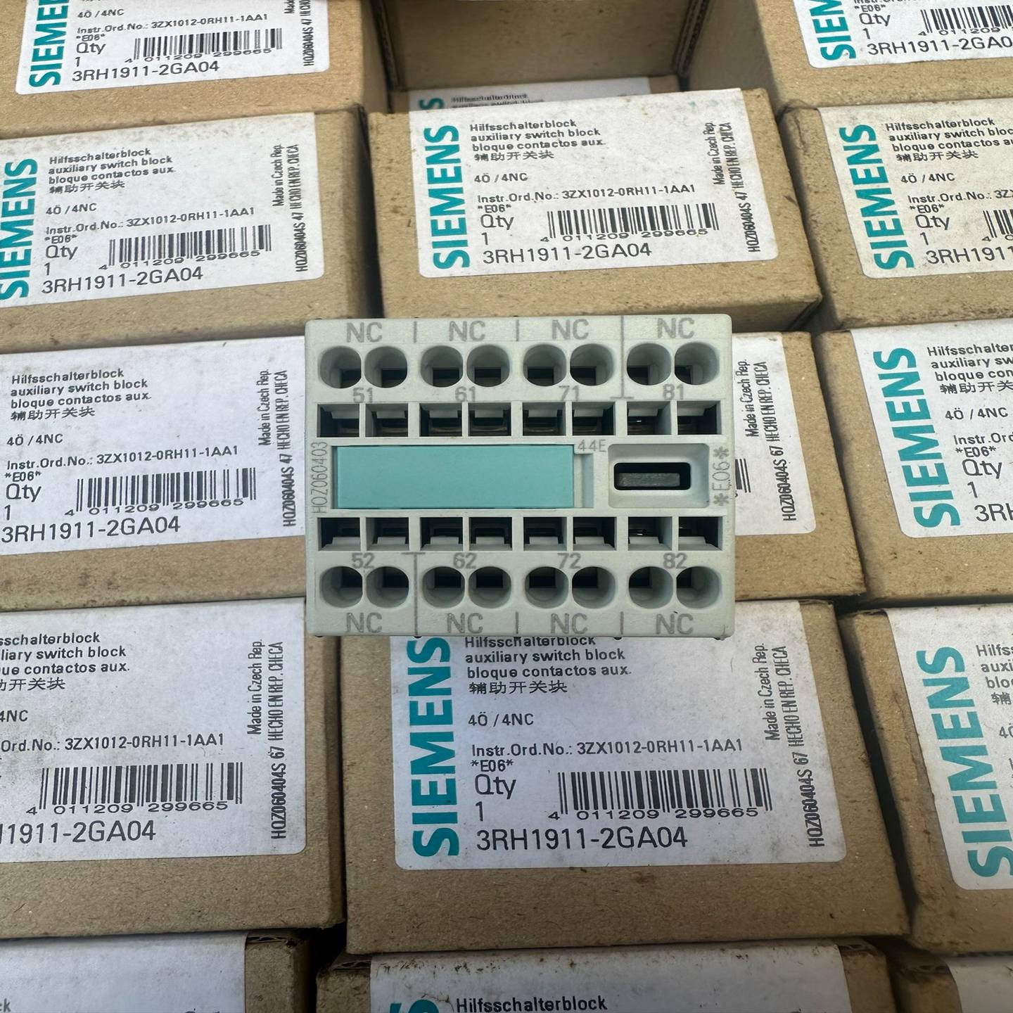 西门子3RH1911-2GA04辅助触头-议价