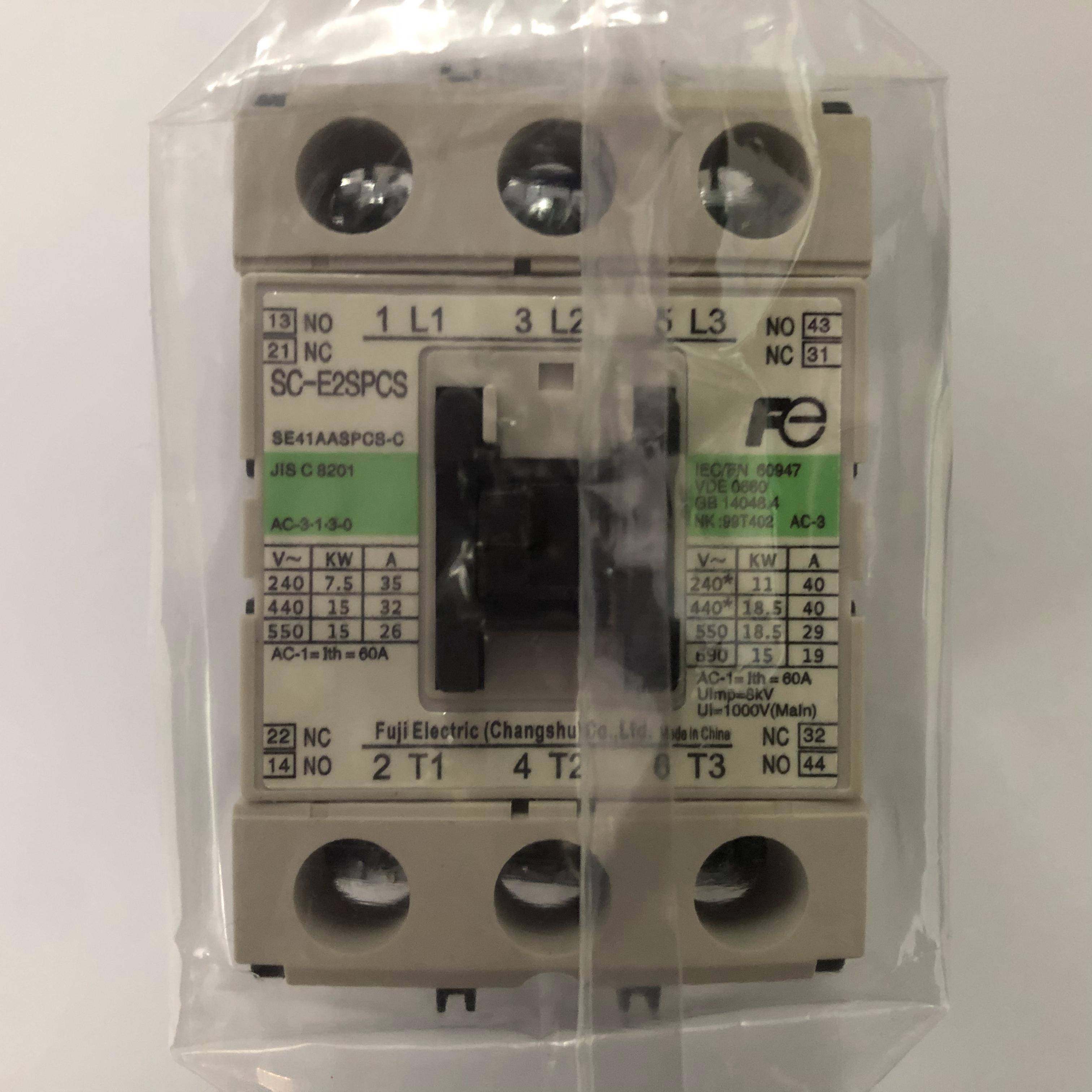 配件原装正品SC-E2SPCS  AC220V常熟富士三级交流接触器议价