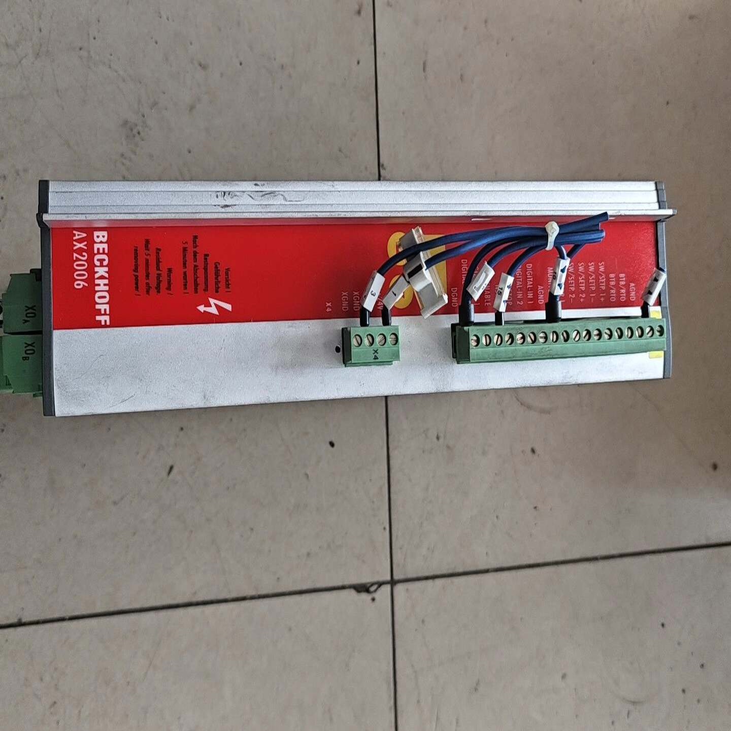 倍福伺服驱动器AX2006一共9台询价