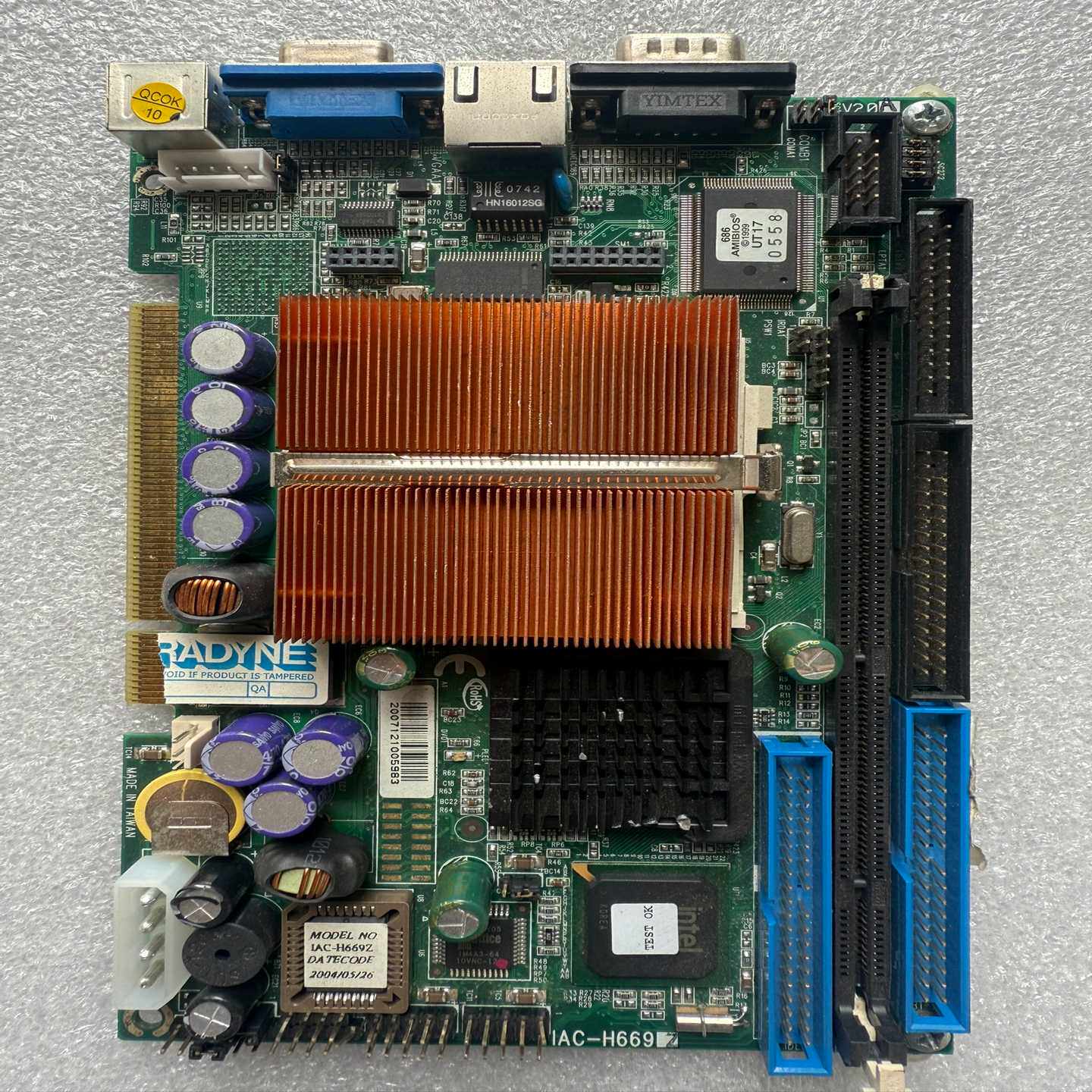 【议价】IAC-H669ROBO-6600主板