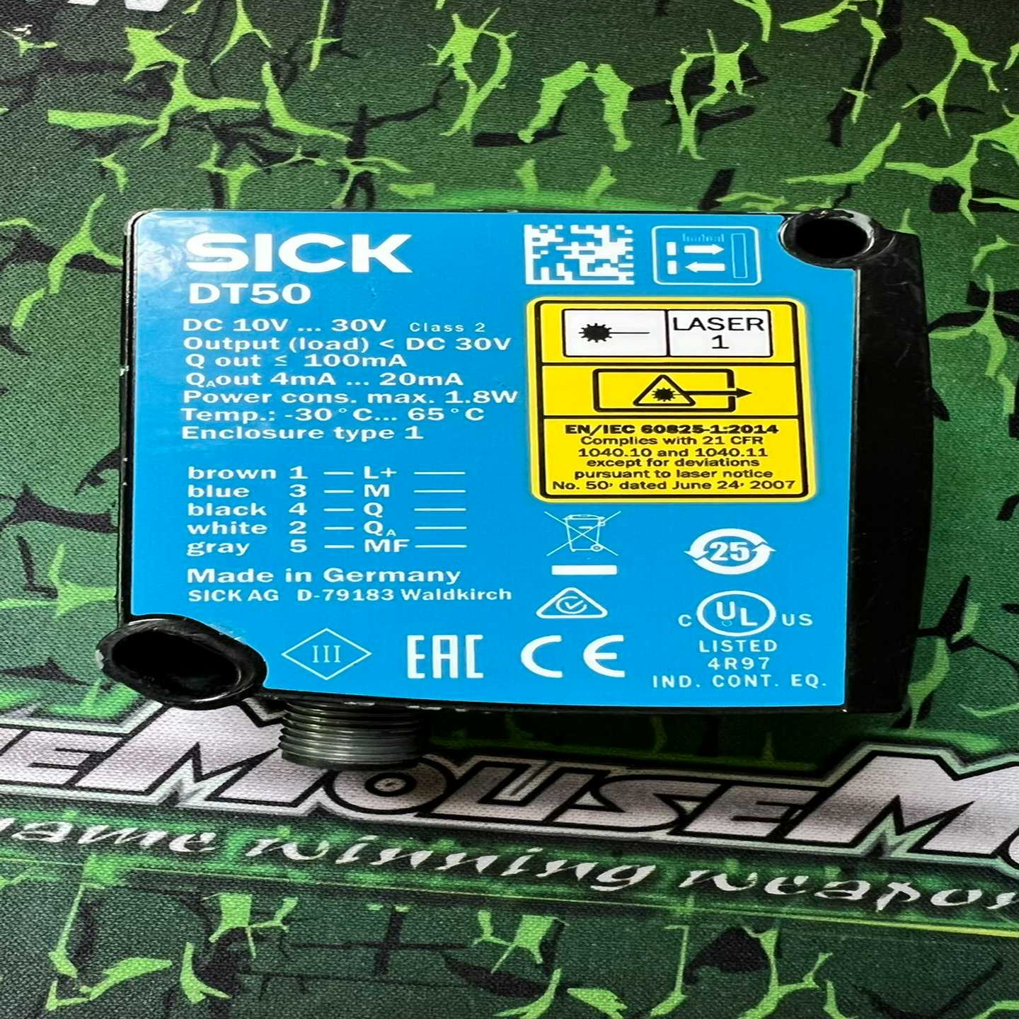 德国原装进口SICK西客DT50-P1123激光传感器调--议价商品