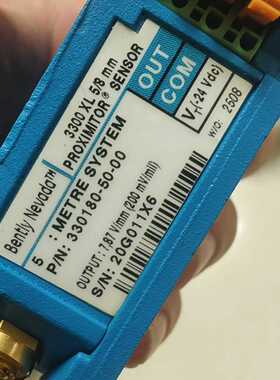 【星慕电子】本特利前置器330180-50-00  9.9成新