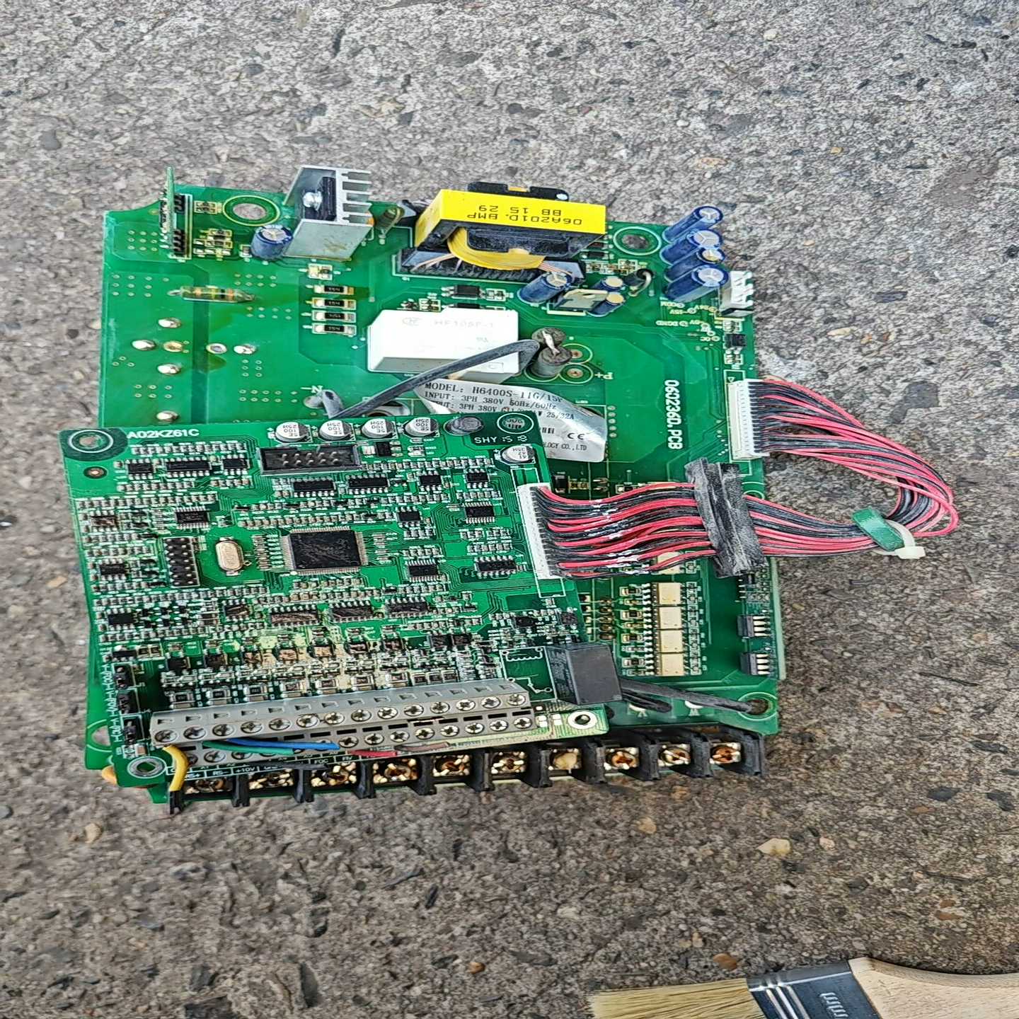 议价众辰变频器拆机驱动板主板适用