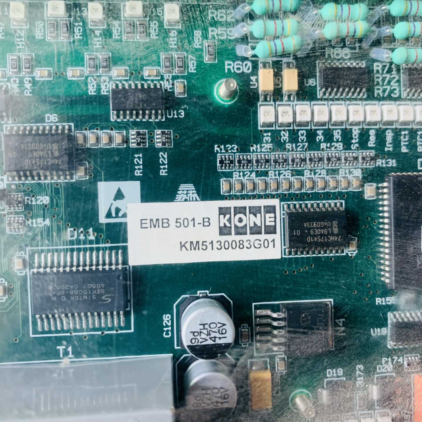 议价通力扶梯控制柜通力扶梯主板/EMB-501BK