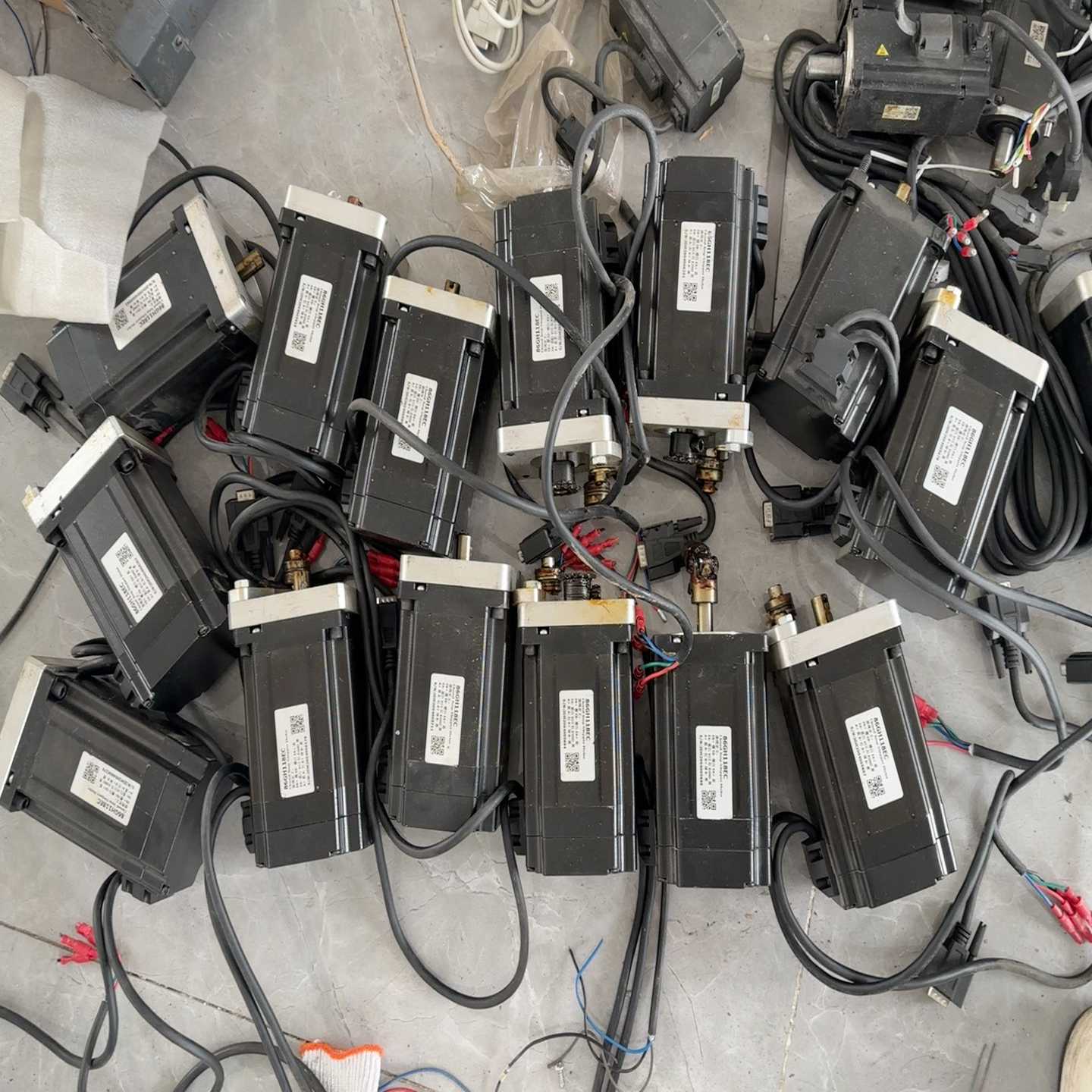 拆机86闭环步进电机，电机型号86GH118EC，实物拍摄，-询价客服