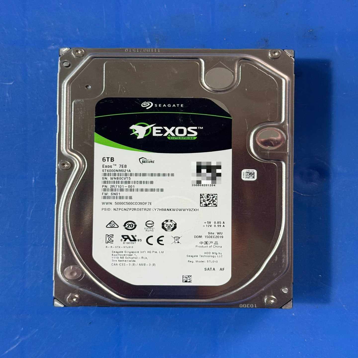 希捷Exos7E86TB企业级硬盘--议价商品