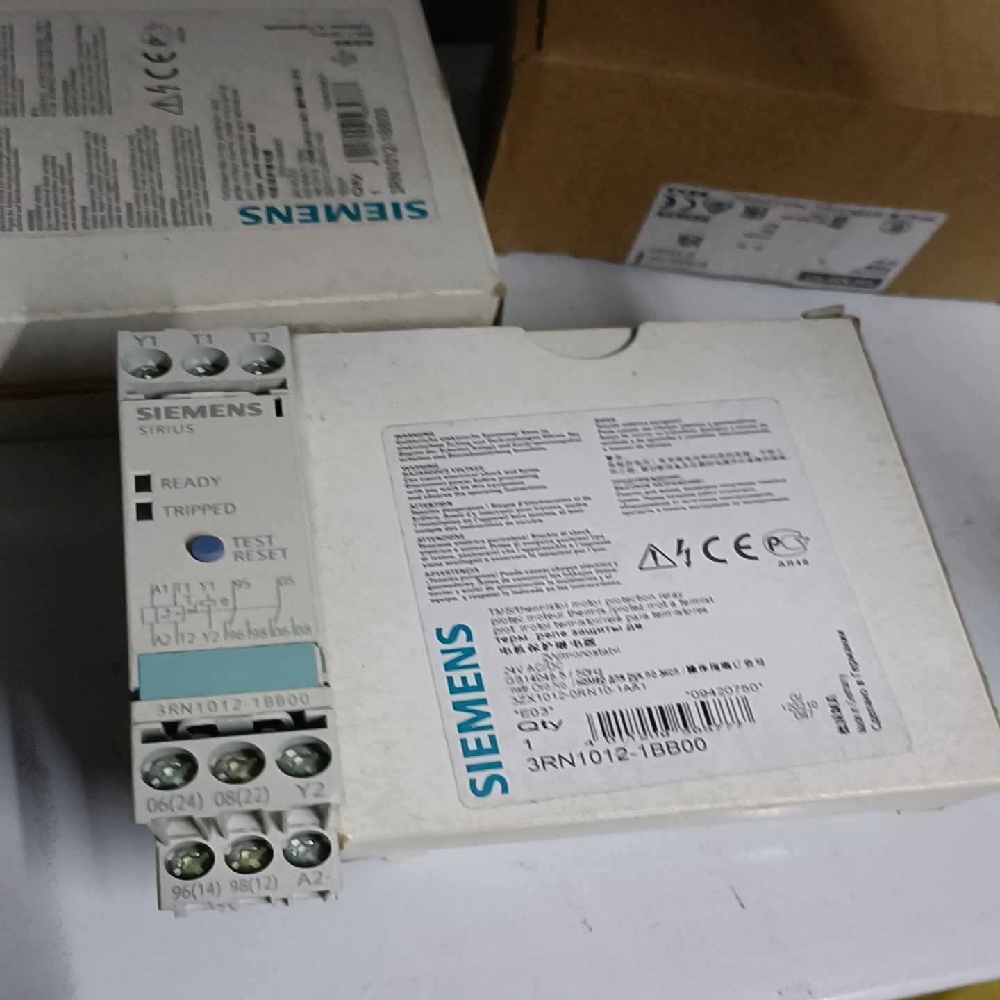 3RN1012-1BB00电机保护继电器24V AC/~询价