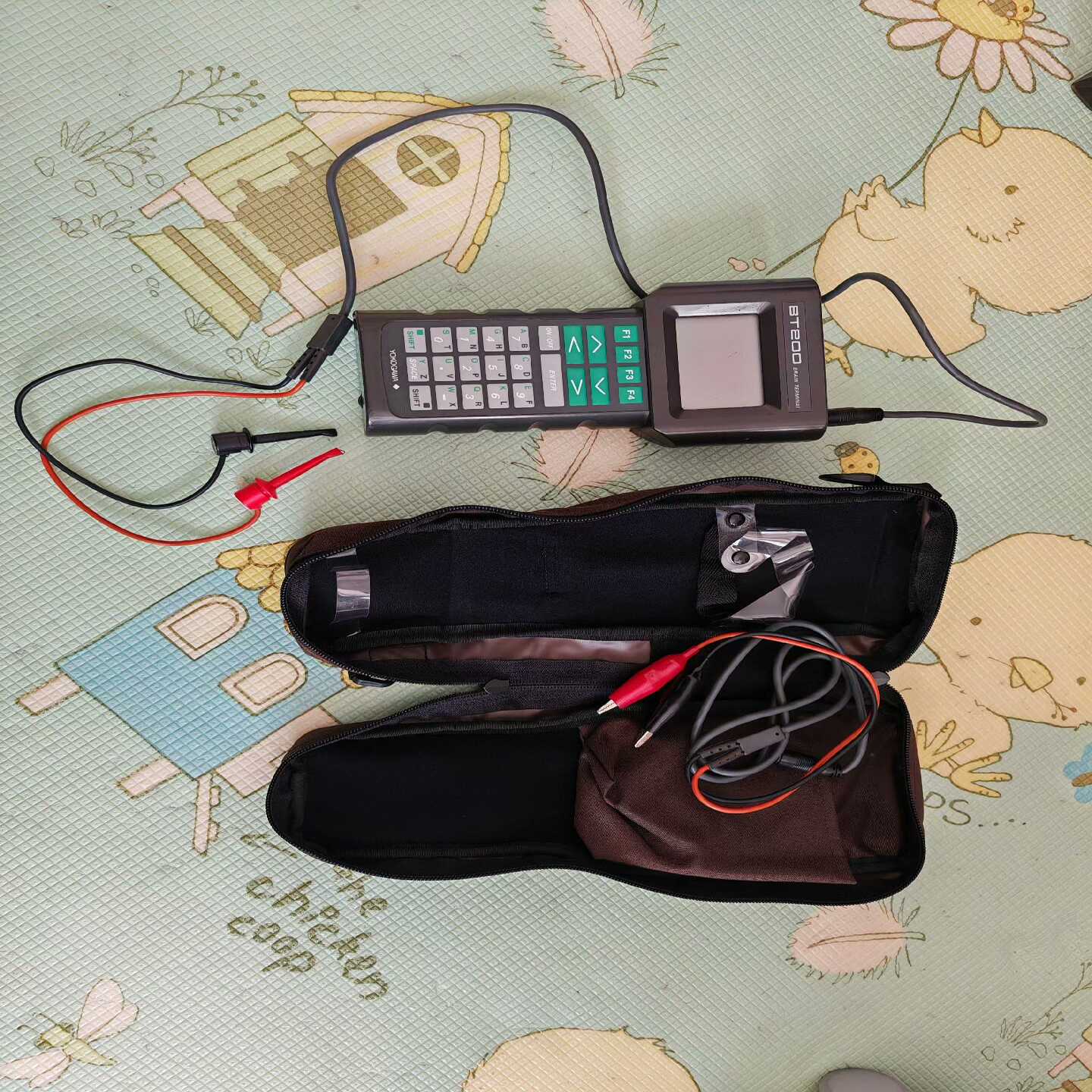 横河BT200手操器，自用功能正常，两根线和包，成色询价