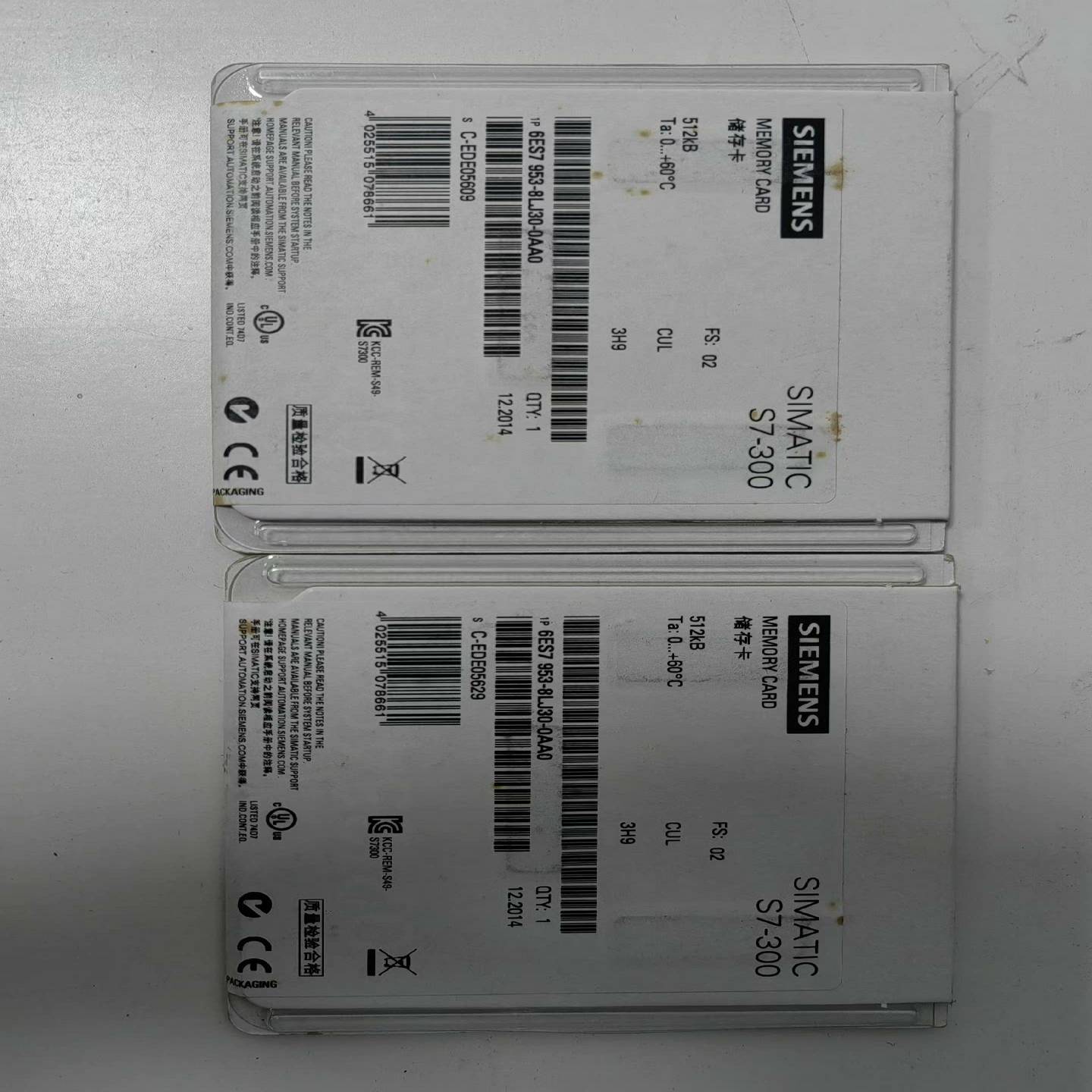 S7-300PLC储存卡512KB6ES795议价