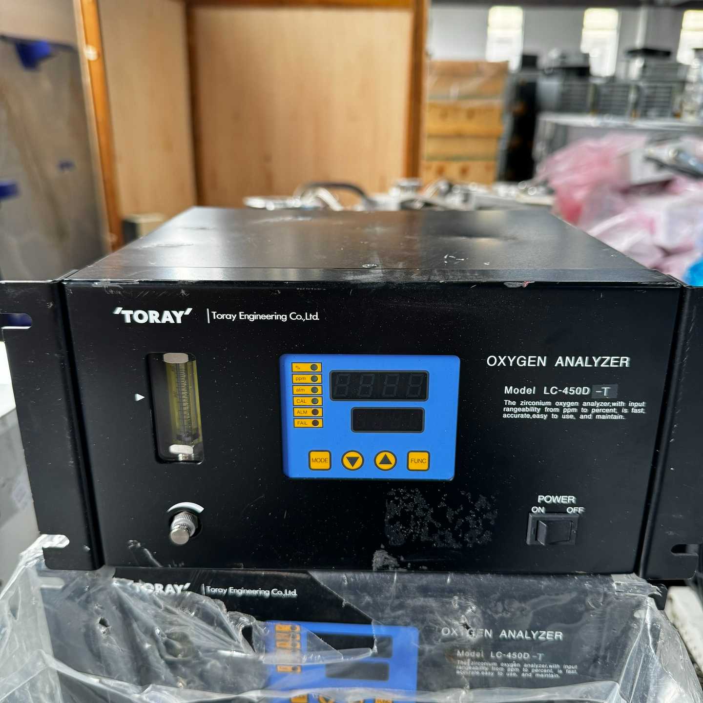 TORAY东丽氧气分析仪LC-450D-T，日本制造，型号L--议价商品
