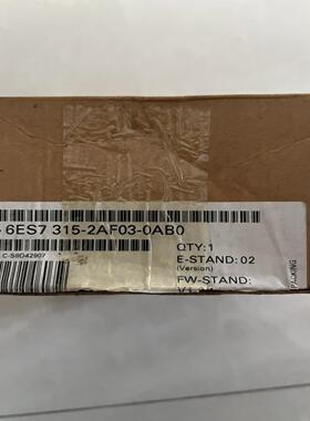 6ES7315-2AF03-0AB06E询价