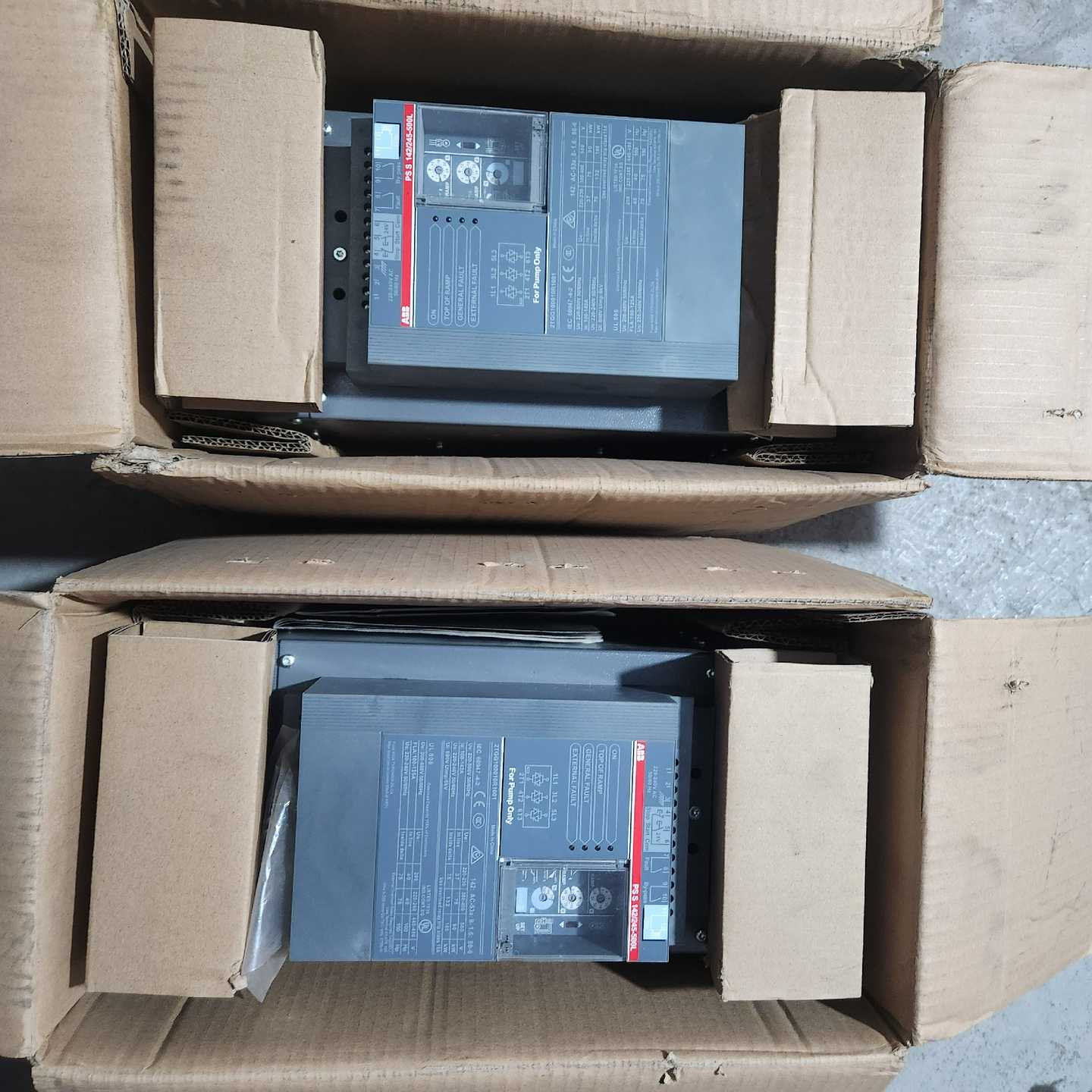 询价全新库存ABB软启动器PSS142/245-500L全新