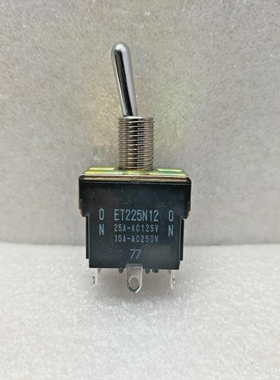 ET225N12TOGGLESWITCH25A-AC125V/15A-250V