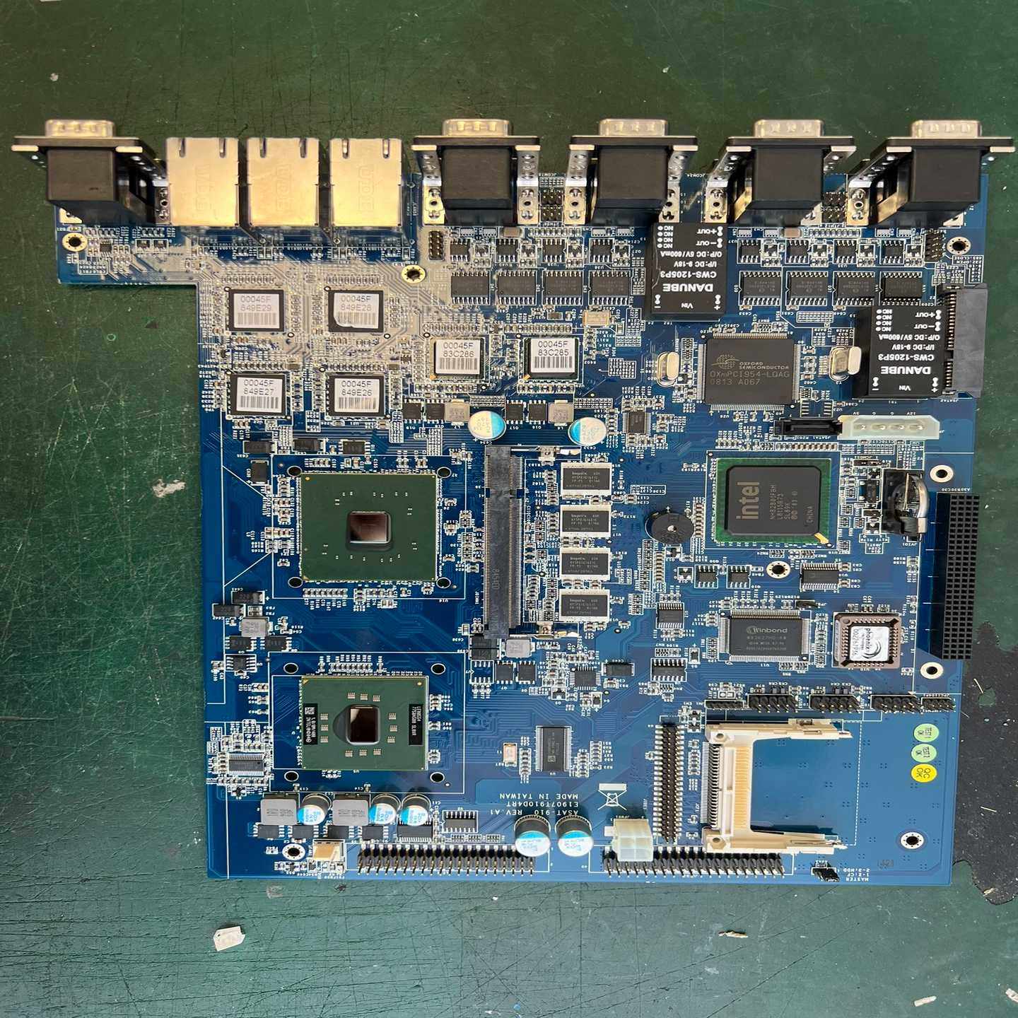 议价ASAT-910主板9个COM口6个网口工业设备主板